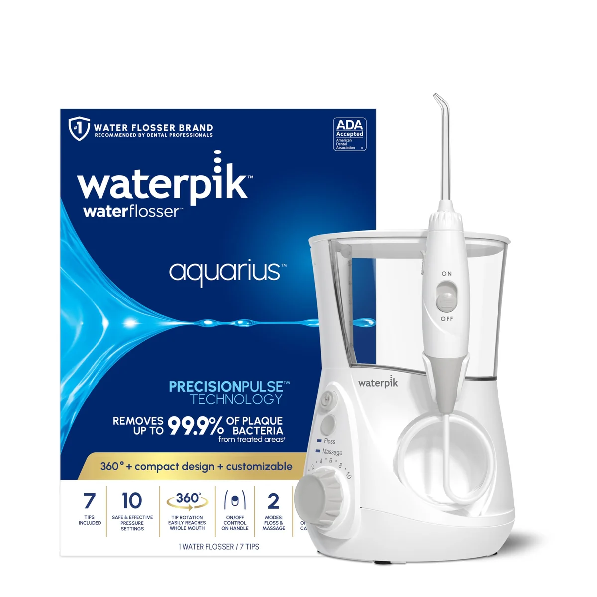 Waterpik Aquarius Water Flosser For Teeth Cleaning Review