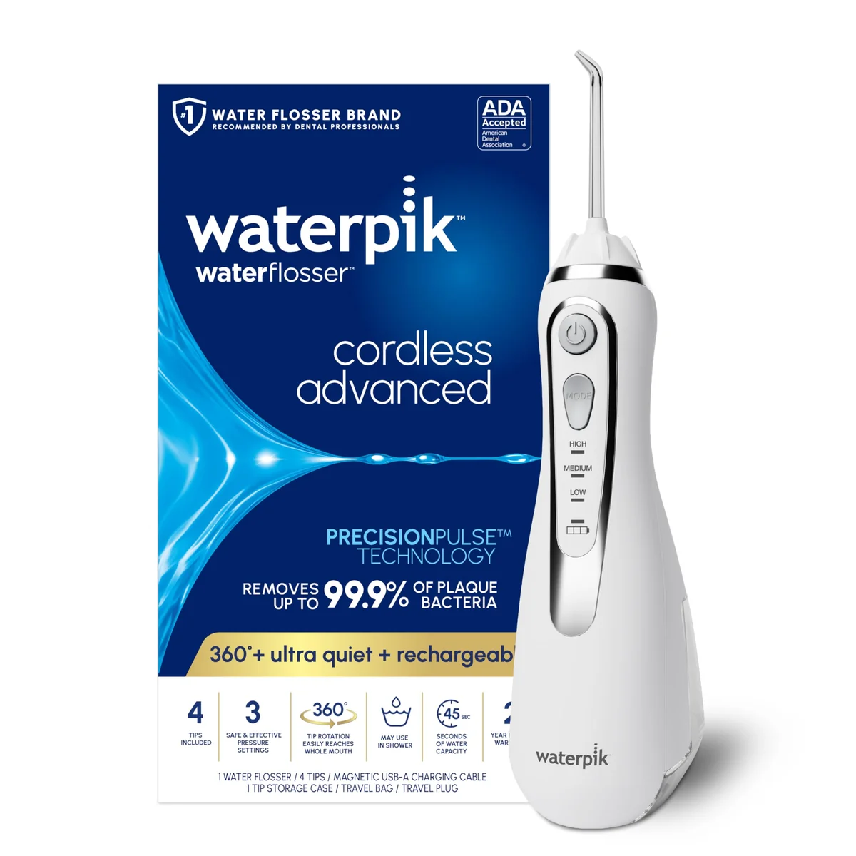 Waterpik Cordless Advanced 2.0 Water Flosser For Teeth Review