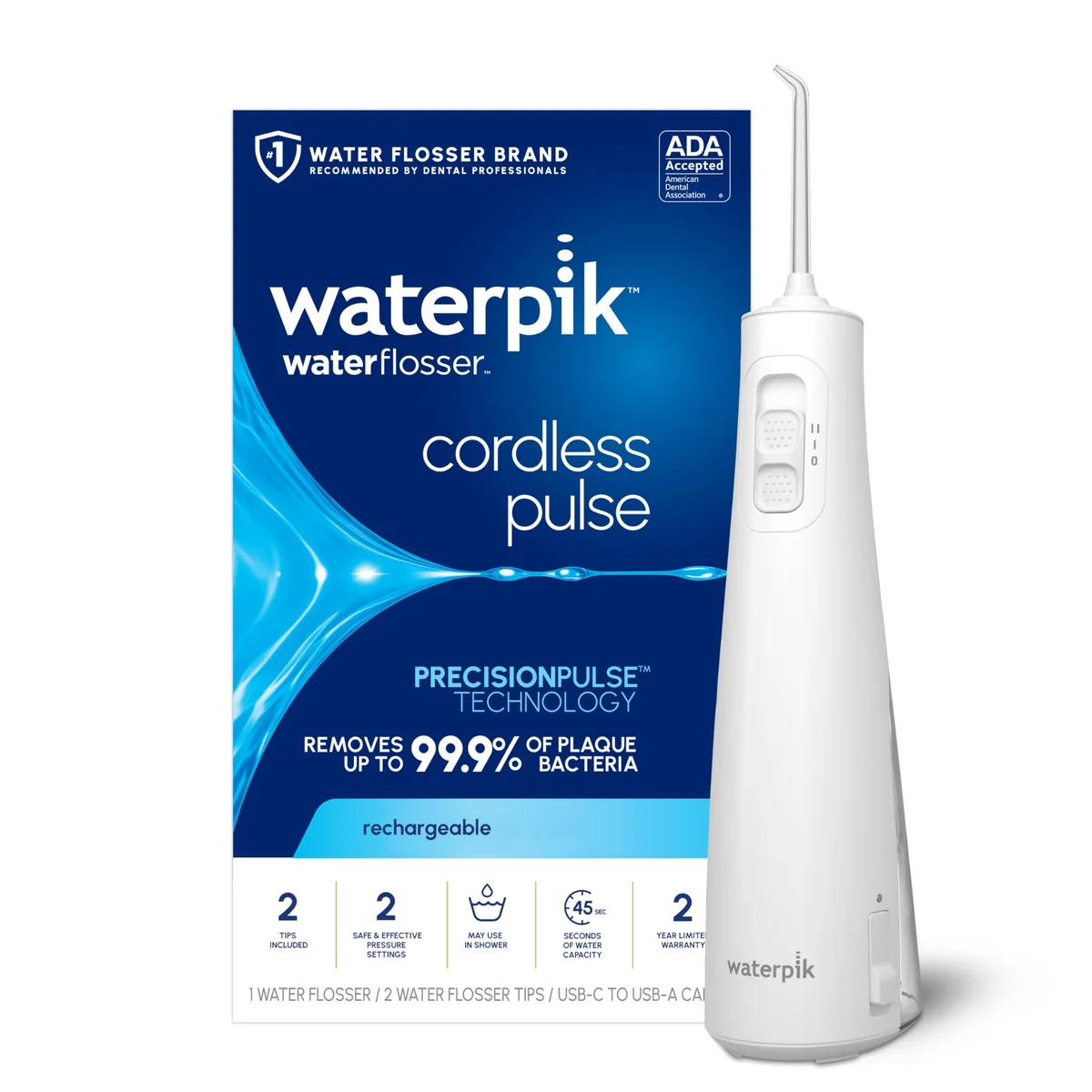 Waterpik Cordless Pulse Rechargeable Portable Water Flosser for Teeth Review